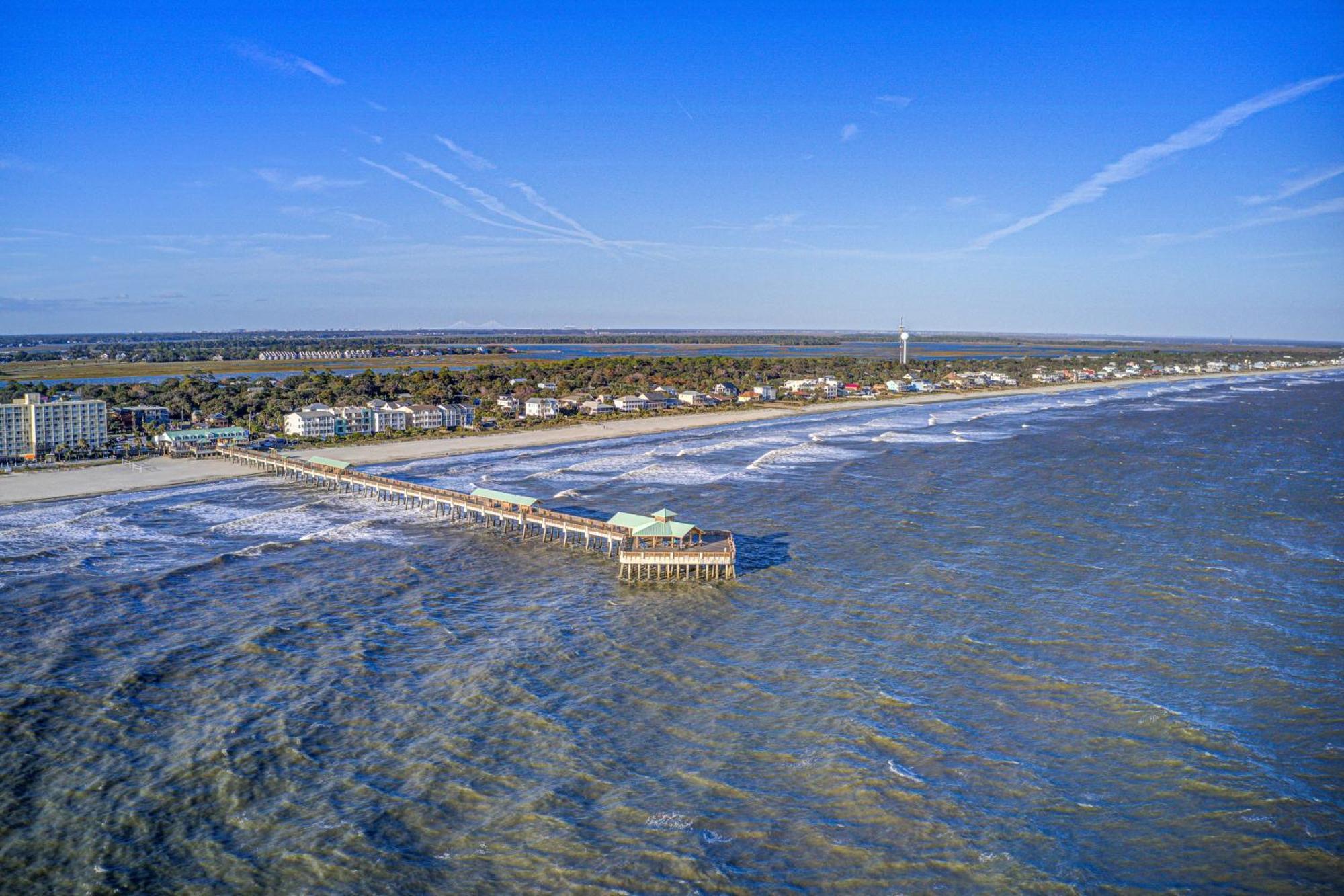 Villa Just Beachy à Folly Beach Extérieur photo