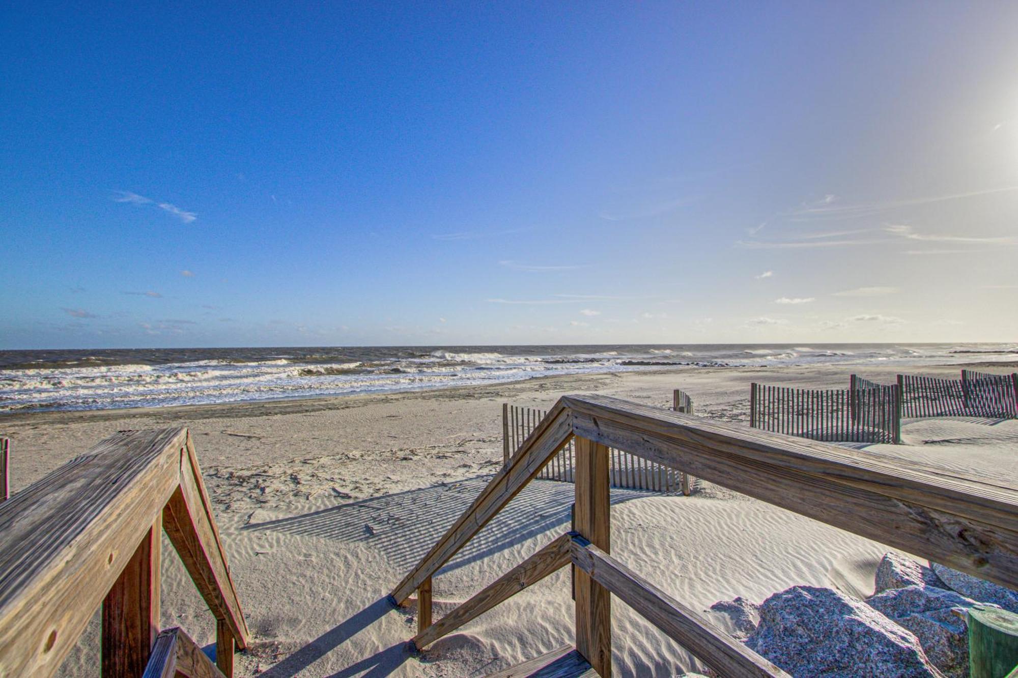 Villa Just Beachy à Folly Beach Extérieur photo