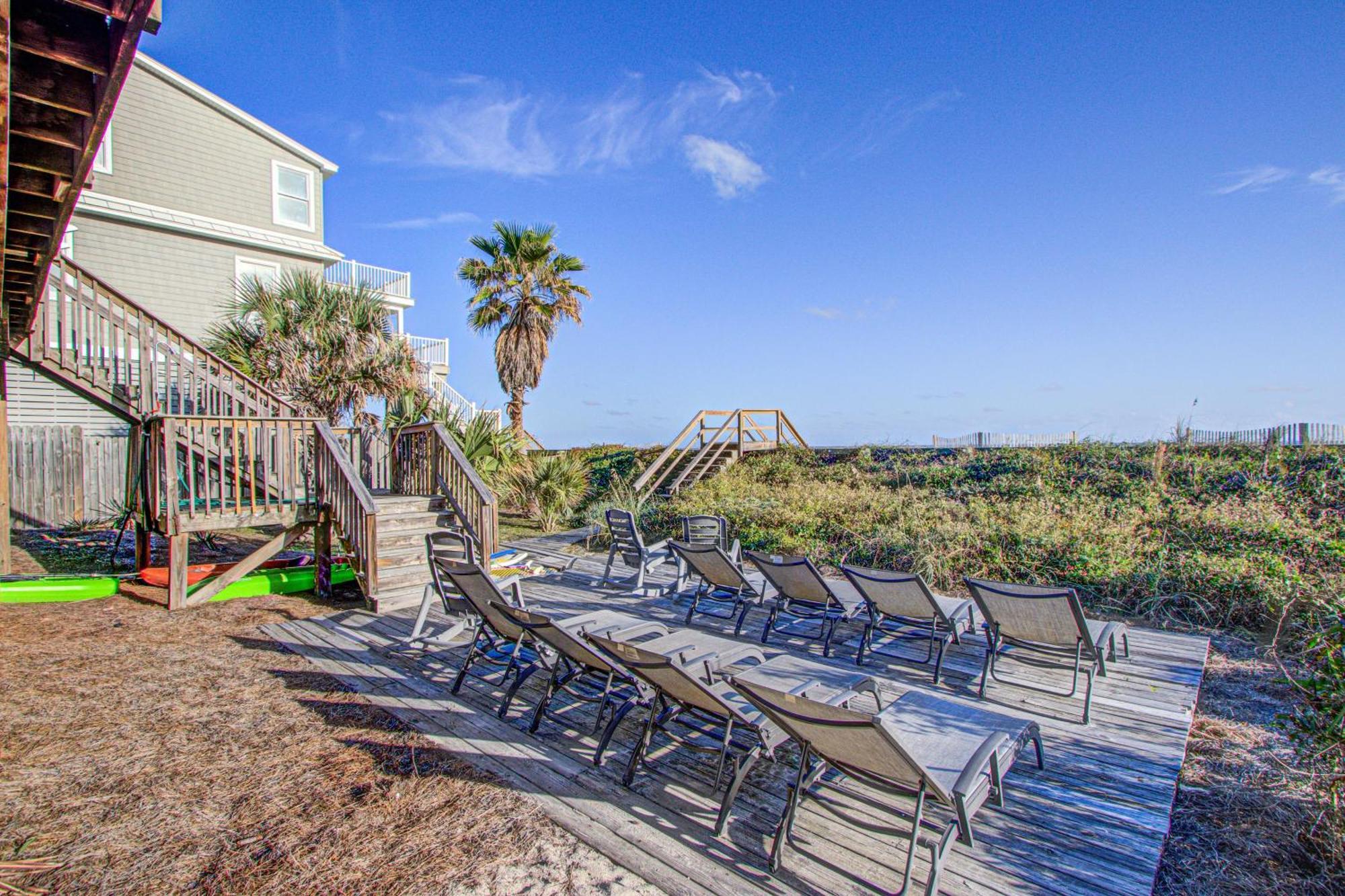 Villa Just Beachy à Folly Beach Extérieur photo