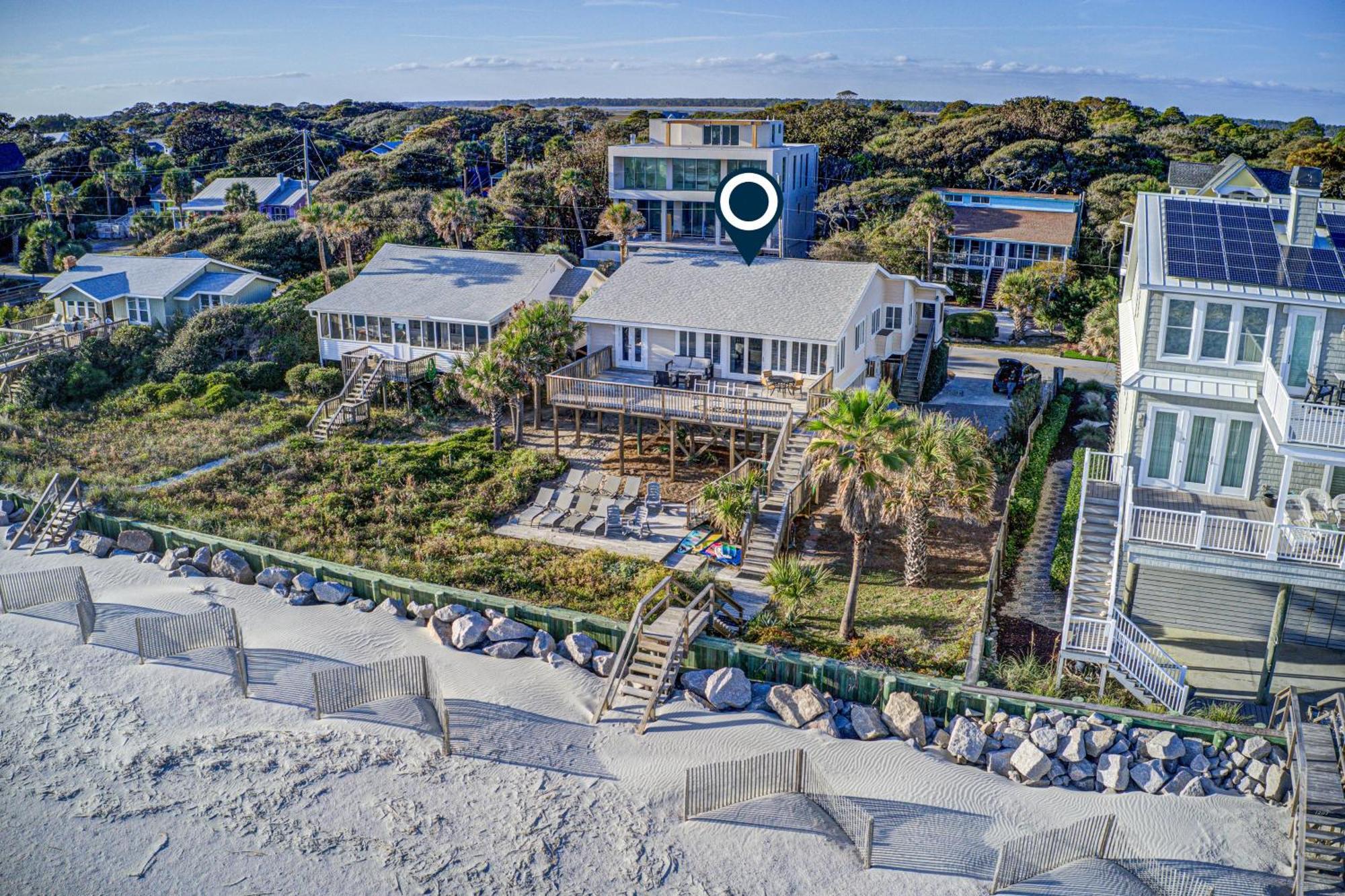 Villa Just Beachy à Folly Beach Extérieur photo