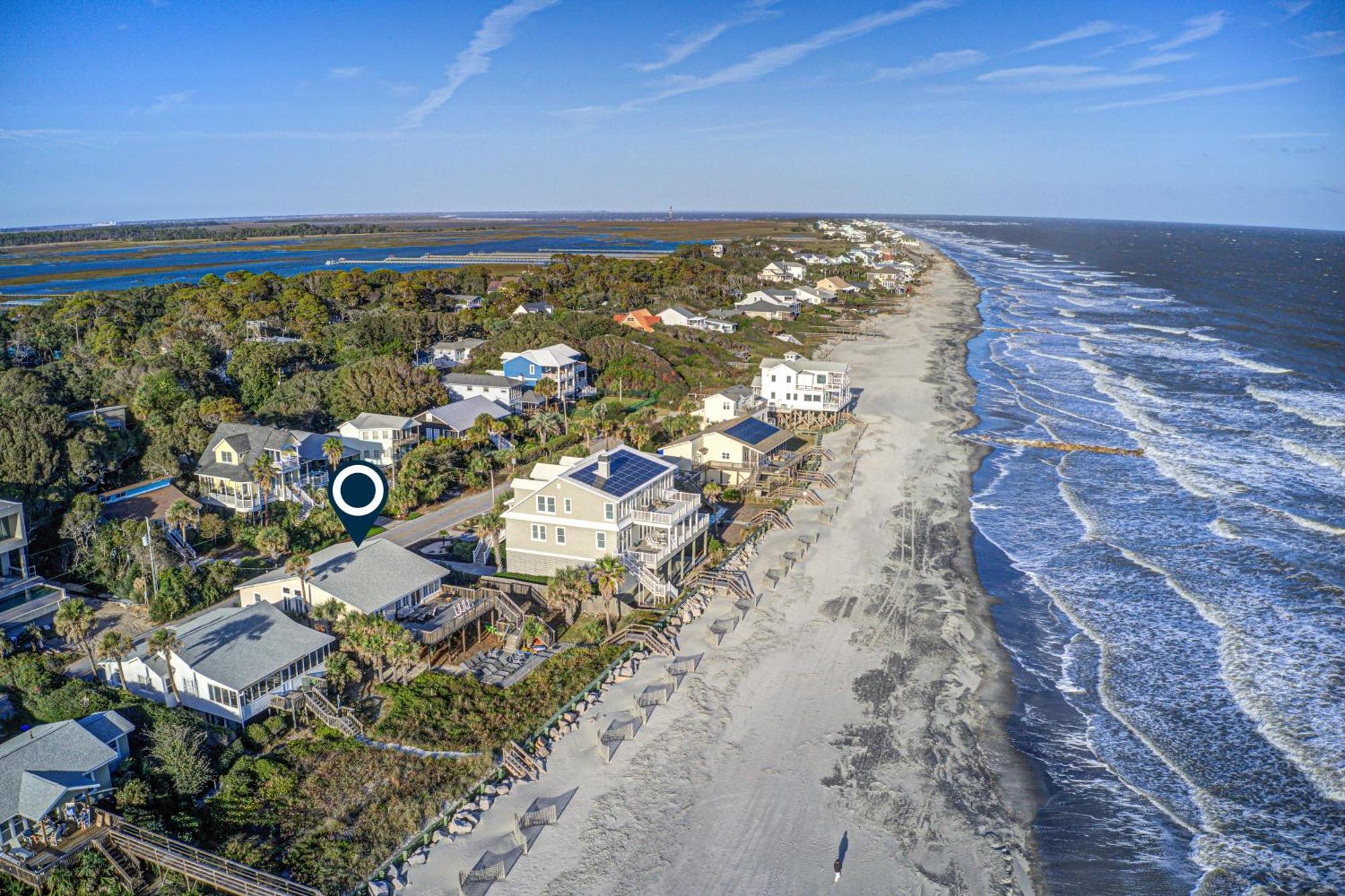 Villa Just Beachy à Folly Beach Extérieur photo