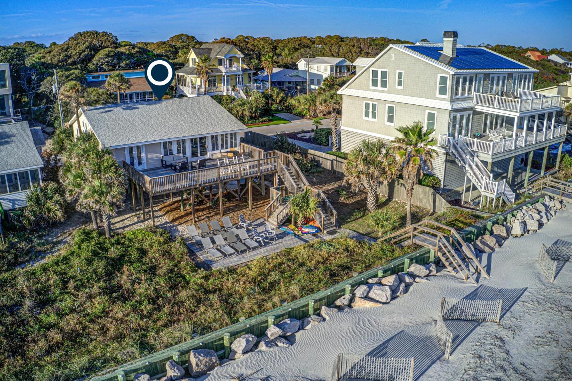 Villa Just Beachy à Folly Beach Extérieur photo