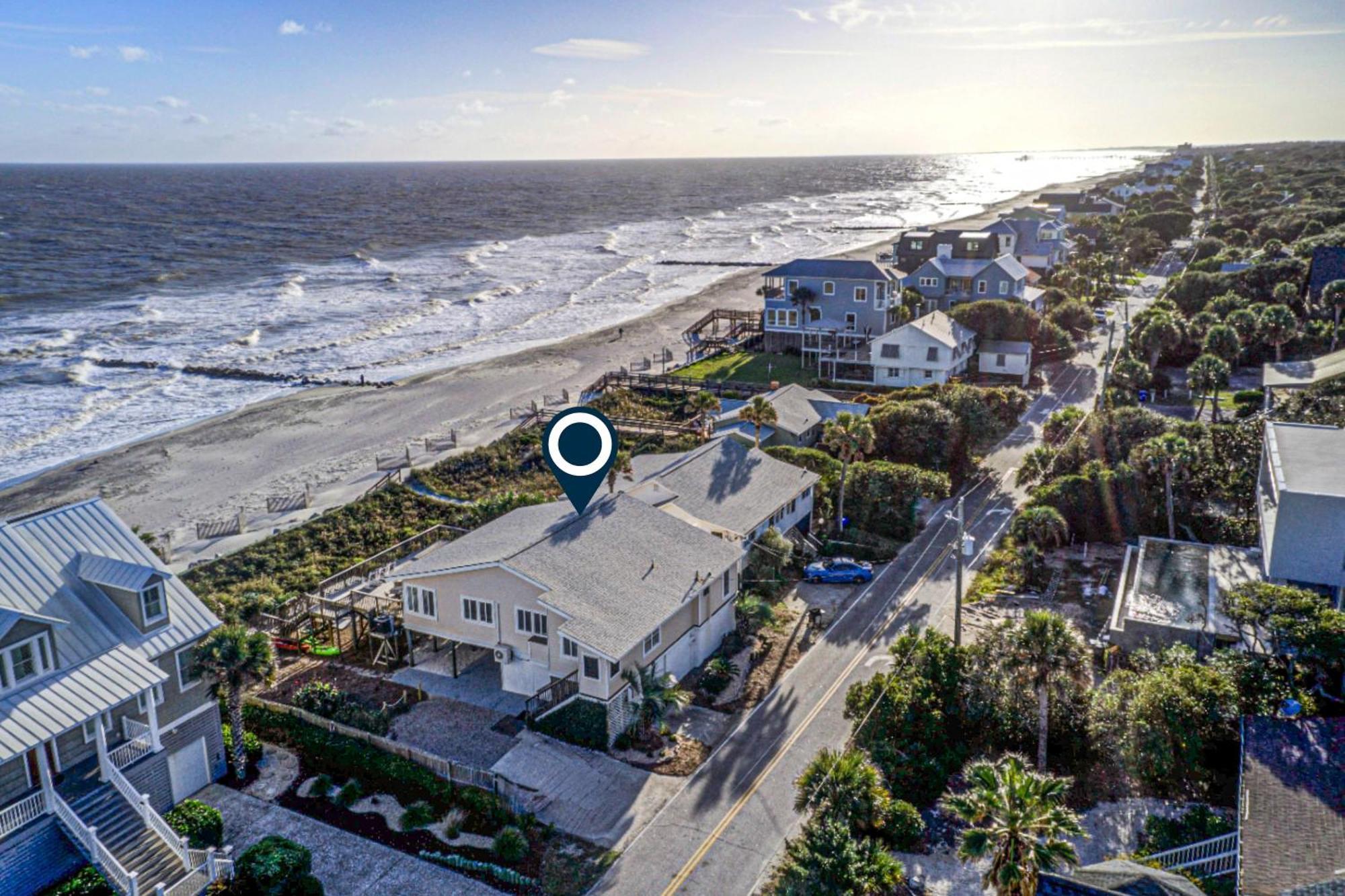 Villa Just Beachy à Folly Beach Extérieur photo